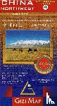  - China Northwest 4 geographical map