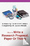 Labaree, Robert V. - how to write a research proposal, paper or thesis