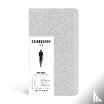  - Fashionary Mini Felt Grey Mens Sketchbook A6 (Set of 3)