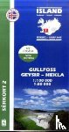 Hansen, HH - Gullfoss - Geysir - Hekla - Iceland Trekking & Driving Map 2 - 1:100 000 & 1:50 000