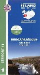  - Island Serkort 11 Borgarfjordur 1 : 100 000