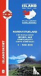 Hansen, H H - North West Iceland Map 1:300 000