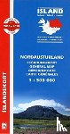 Hansen, H H - North East Iceland Map 1:300 000