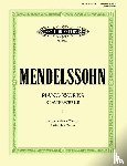 Mendelssohn Bartholdy, Felix - Klavierwerke, Band 1: Lieder ohne Worte