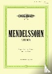 Mendelssohn Bartholdy, Felix - Lieder