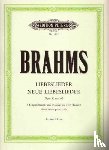 Brahms, Johannes, Daumer, Georg Friedrich - Liebeslieder / Neue Liebeslieder op. 52 / 65