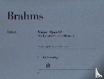 Brahms, Johannes - Brahms, Johannes - Walzer op. 39