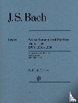 Bach, Johann Sebastian - Sonaten und Partiten BWV 1001-1006 für Violine solo (unbezeichnete und bezeichnete Stimme)