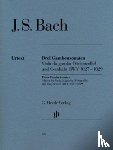 Bach, Johann Sebastian - Drei Gambensonaten. Viola da gamba (Violoncello) und Cembalo BWV 1027-1029