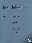 Mendelssohn Bartholdy, Felix - Klavierwerke Band I