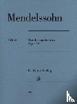 Mendelssohn Bartholdy, Felix - Mendelssohn Bartholdy, Felix - Rondo capriccioso op. 14