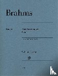 Brahms, Johannes - Drei Intermezzi op. 117