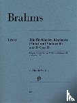 Brahms, Johannes - Trio für Klavier, Klarinette (Viola) und Violoncello a-moll op. 114