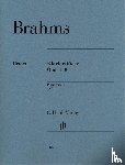 Brahms, Johannes - Piano Pieces op. 118
