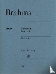 Brahms, Johannes - Fantasien op. 116 für Klavier zu zwei Händen. Revidierte Ausgabe von HN 120