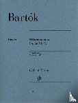Bartók, Béla - Mikrokosmos Bände III-IV, Urtext