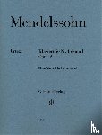 Mendelssohn Bartholdy, Felix - Mendelssohn Bartholdy, Felix - Klaviertrio Nr. 1 d-moll op. 49