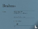 Brahms, Johannes - Brahms, Johannes - Walzer op. 39