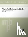  - Leichte Klavierstücke zu vier Händen 1