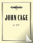 Cage, John - 4'33' (Tacet Version): Sheet