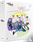  - Talk! With BTS (Global edition) | 2-Book Set (without Motipen) | Korean Learning for Basic Learners | Korean Keyboard Stickers