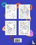 Paperland - Kawaii Food and Giraffe Coloring Book
