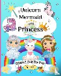 Books, Lazy Black Cat - Unicorn, Mermaid and Princess Coloring Book for Kids 6-10