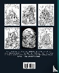Books, Lazy Black Cat - Fantasy Fairy Homes Coloring Book