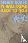 Nunez, Sigrid - It Will Come Back to You: Collected Stories