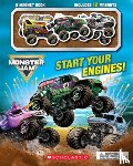 Scholastic - Monster Jam: Start Your Engines! a Magnet Book