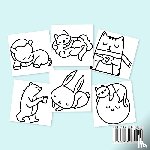 Hue Coloring - Cute & Relaxing Animals
