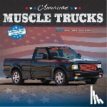 Browntrout - American Muscle Trucks Official 2026 12 X 24 Inch (Hanging) Monthly Square Wall Calendar Foil Stamped Cover Plastic-Free