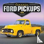 Browntrout - Classic Ford Pickups Official 2026 12 X 24 Inch (Hanging) Monthly Square Wall Calendar Foil Stamped Cover Plastic-Free