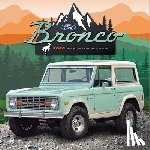 Browntrout - Ford Bronco Official 2026 12 X 24 Inch (Hanging) Monthly Square Wall Calendar Plastic-Free