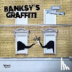 Browntrout - Banksy's Graffiti 2026 Mini 7x7 Calendar