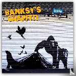 Publishers, Browntrout - Banksy's Graffiti 2026 Square Flap Calendar