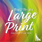 Browntrout - Big & Bright Large Print 2026 12 X 24 Inch (Hanging) Monthly Square Wall Calendar Matte Paper Plastic-Free