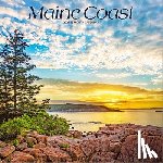 Browntrout - Maine Coast 2026 12 X 24 Inch (Hanging) Monthly Square Wall Calendar Plastic-Free