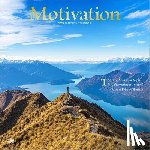 Browntrout - Motivation 2026 12 X 24 Inch (Hanging) Monthly Square Wall Calendar Foil Stamped Cover Plastic-Free