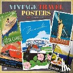 Browntrout - Vintage Travel Posters 2026 Square Flap Calendar