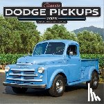 Browntrout - Classic Dodge Pickups Official 2026 12 X 24 Inch (Hanging) Monthly Square Wall Calendar Foil Stamped Cover Plastic-Free
