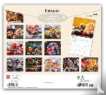 Browntrout - Kitchen 2027 14 X 24 Inch (Hanging) Monthly Deluxe Wall Calendar Foil Stamped Cover Plastic-Free