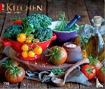 Browntrout - Kitchen 2027 14 X 24 Inch (Hanging) Monthly Deluxe Wall Calendar Foil Stamped Cover Plastic-Free