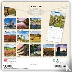Browntrout - England 2027 12 X 24 Inch (Hanging) Monthly Square Wall Calendar Plastic-Free