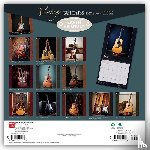 Browntrout - Vintage Guitars 2027 12 X 24 Inch (Hanging) Monthly Square Wall Calendar Foil Stamped Cover Plastic-Free