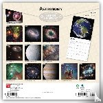 Browntrout - Astronomy 2027 12 X 24 Inch (Hanging) Monthly Square Wall Calendar Foil Stamped Cover Plastic-Free