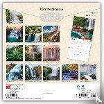 Browntrout - Waterfalls 2027 12 X 24 Inch (Hanging) Monthly Square Wall Calendar Plastic-Free