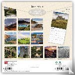 BrownTrout - Ireland | 2027 12 x 24 Inch (Hanging) Monthly Square Wall Calendar | Plastic-Free | BrownTrout | Scenic Travel Dublin Irish
