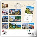 Browntrout - Norway 2027 12 X 24 Inch (Hanging) Monthly Square Wall Calendar Plastic-Free