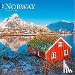 Browntrout - Norway 2027 12 X 24 Inch (Hanging) Monthly Square Wall Calendar Plastic-Free